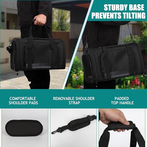 image for Top tasta Dog Cat Carrier Pet Carriers for Small Medium Large Cats Dog