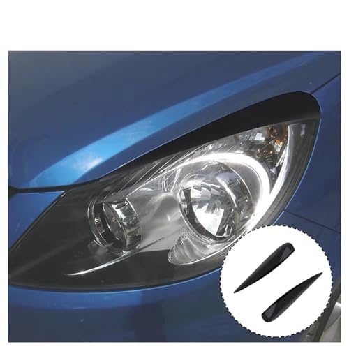 Cache-sourcils de phares pour relooker la face avant d'une Corsa D - 2