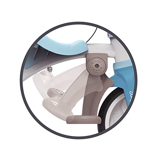 Smoby Tricycle Be Move Confort Bleu 740414, Multicolore