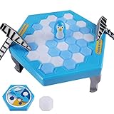 DR.DUDU Penguin Ice Breaker Game, Save Penguin on Ice Block, Family Games Penguin Trap Board Game