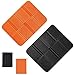 KRIS 2 PCS Tappetino Pieghevole Outdoor,XPE Schiuma Lmpermeabil,XPE Tappetino,Seduta Mat Cuscino,Tappetino Pieghevole Verde,Tappetino Pieghevole Campeggio (Arancio Nero)