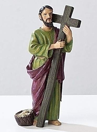 Roman Saint Andrew with Cross Patrons and Protectors Religio