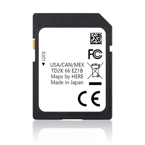Carte SD de navigation GPS Mazda TD2K66EZ1B cartes Amérique du Nord CX5