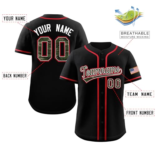 KXK Custom Blank Baseball Jersey Camisa con botones para hombres, mujeres y jóvenes, con nombre y número personalizados, talla grande miniatura 2