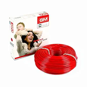 GM Flame Retardant Wire - 1 Sq mm (45m, Red)