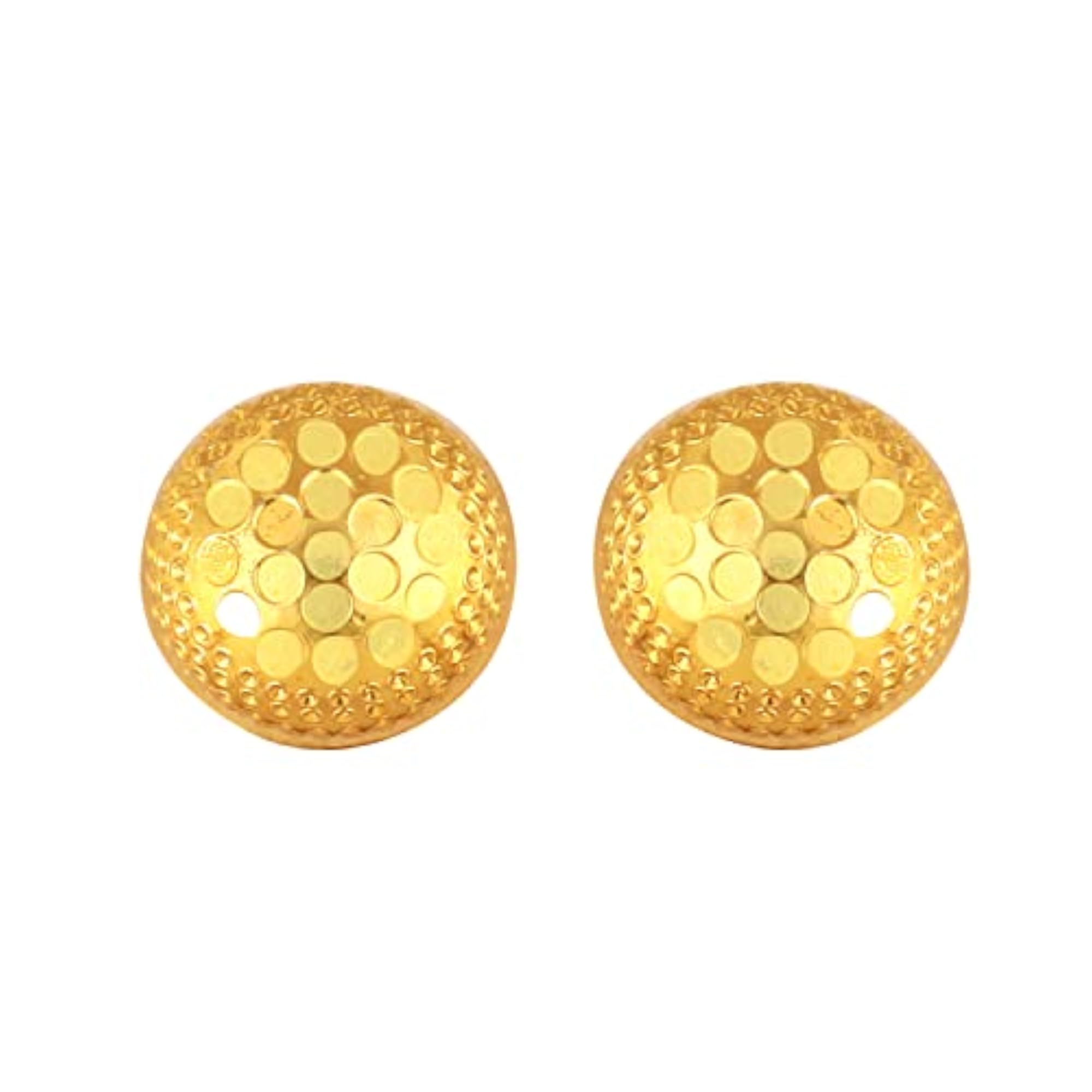 Allure Plated Stud Earrings, Elegant Valentine's Gift