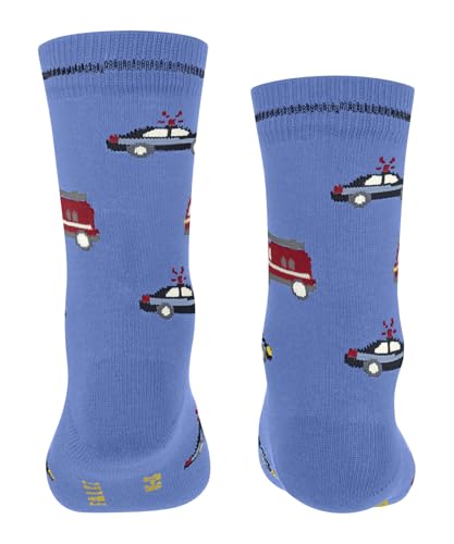FALKE Police and Fire Cars K So Cotton Patterned Unisex-Child Socks (1-Pack)2