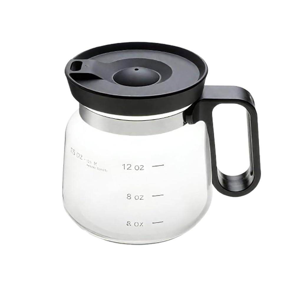 CTRLZS For Coffee Mug 16 Oz Glass- for Coffee Pot Style with Straw-Type Travel Lid, for Co-Workers, Friends, Birthdays