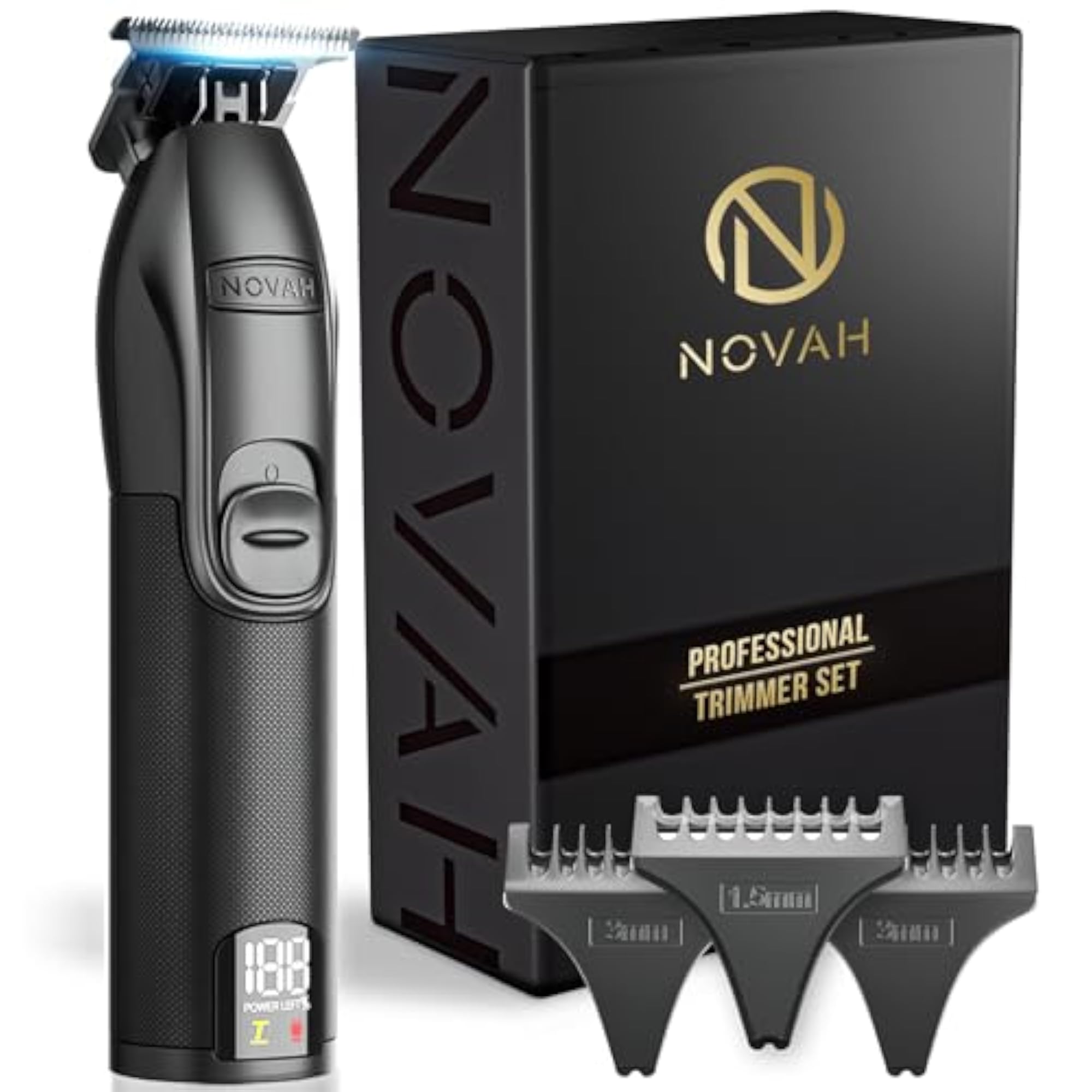 Professional Hair Clippers for Men, Cordless Trimmer Set