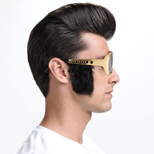 Yoroka 50's 60's style SunGlasses Disco Glasses Rock&roll Eyewear Rockstar dress up Accessories3