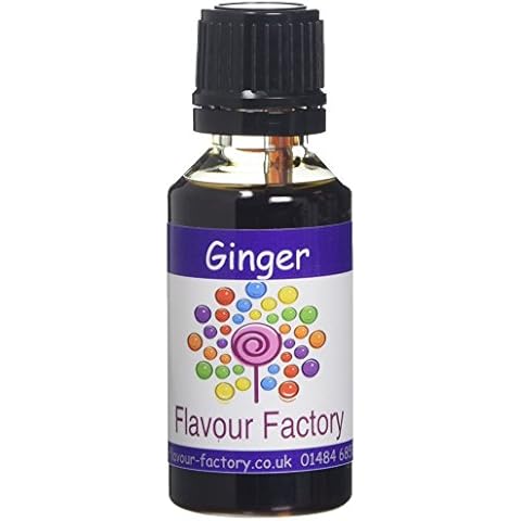 Flavour Factory Ginger, Extra Strong Flavour Concentrates 85.5ml (Pack of 3 x 28.5ml Bottles) Cover