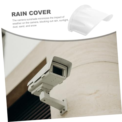 Cubierta de caja de cámara exterior impermeable de plástico transparente 4