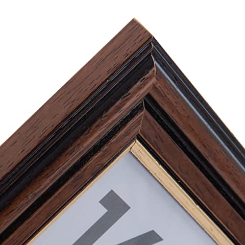 Wall Space 14x11 Brown Frame with Gold Inset, Brown with Gold Line, 14x11 inches - Image 4