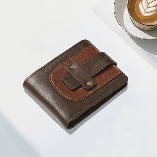Image of Hidesign Men Brown /Tan Fort Worth W2 Casual Bi-Fold M