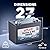 UPLUS BCI Group 27M Dual Purpose Marine Battery, 12V 92Ah 800CCA AGM Starting and Deep Cycle Boat & RV Batteries for Navigation Devices, Lights and Engines