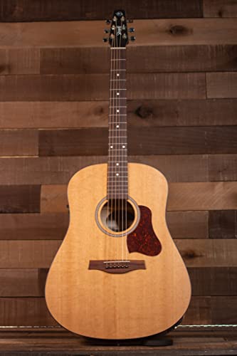 Seagull 6 String Acoustic Guitar, Right, Natural, Full (052011) #TOP2