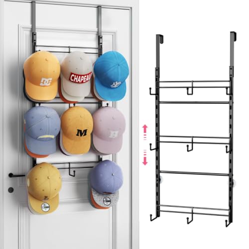 SWTYMIKI 3-Tier Metal Hat Rack