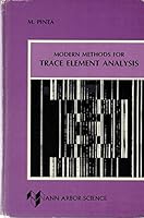 Modern Methods Trace Element Analysis 0250401525 Book Cover