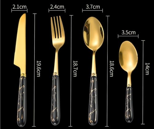 Set Cuchillos Cocina 24 Piezas Acero Inoxidable miniatura 2