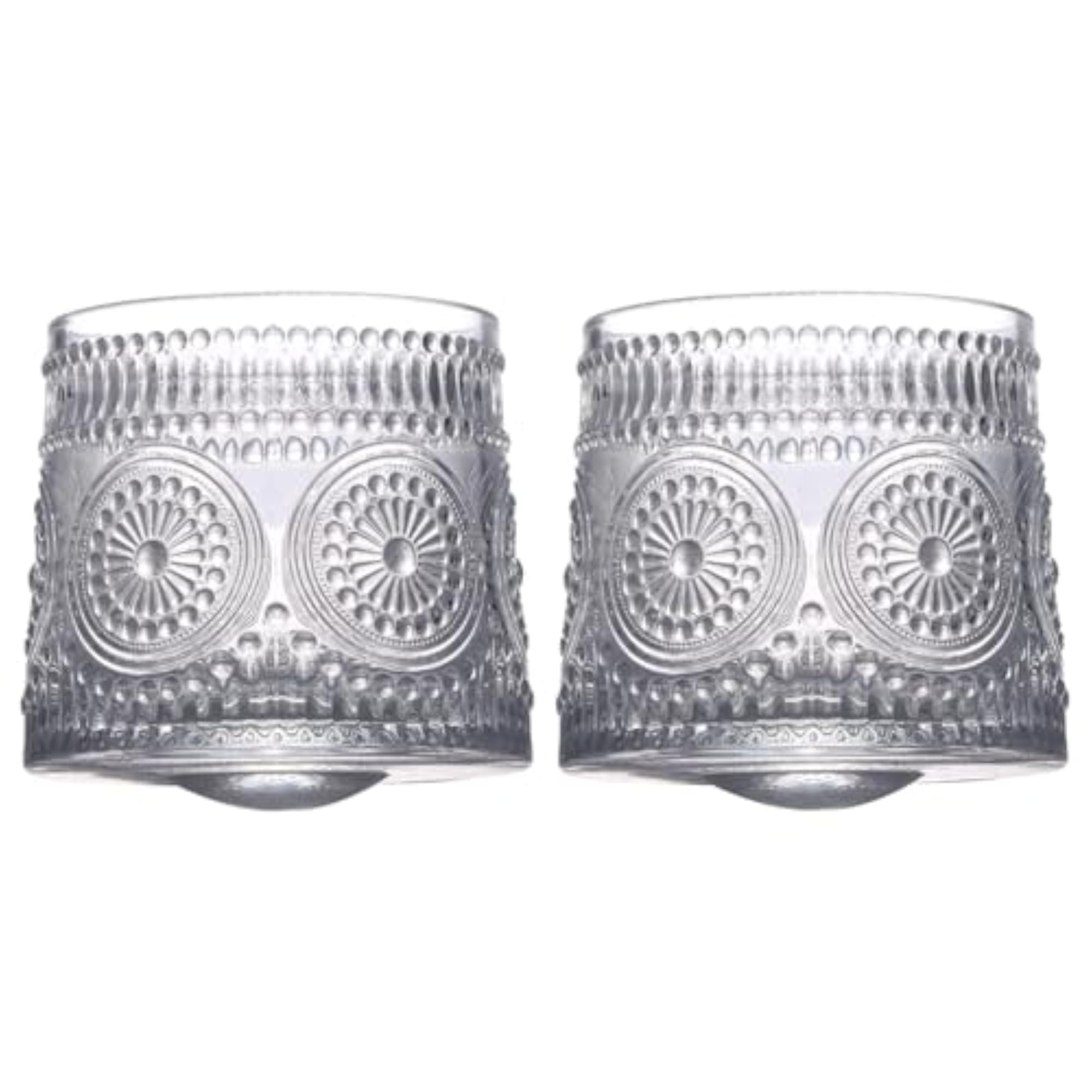 Elegant Rotatable Old Fashioned Glass, 170 ml
