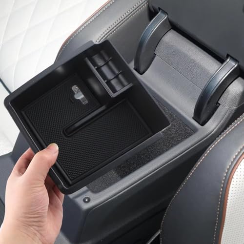 Étui porte-gants console centrale Passat B8 Variant vide-poche noir