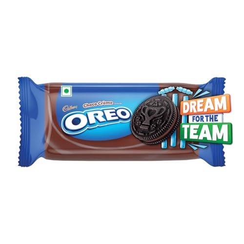 Image of Cadbury Oreo Chocolate Flavour Creme Sandwich Biscuit, 41.75 g