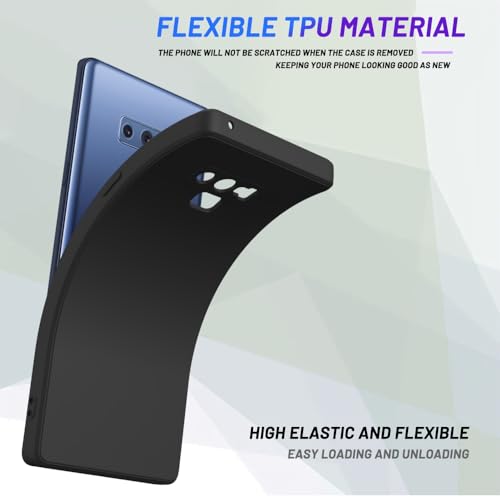 Image of for Samsung Galaxy Note 9 Case Black, Scratch Resistant with Soft Touch, Slim Thin Phone Cover for Samsung Galaxy Note 9