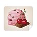 Chocolate Cherry Purple Ice Ball Cleaning Cloth Screen Cleaner 2pcs Suede Fabric