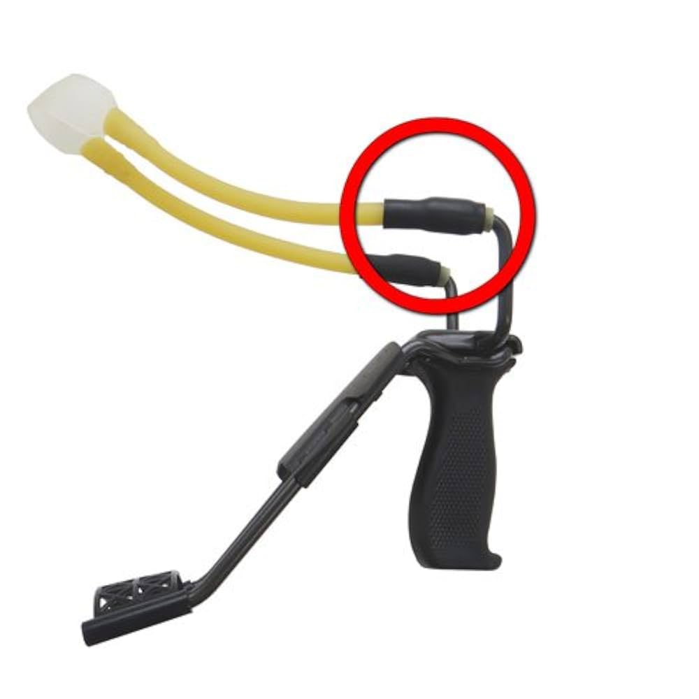 サンダース　フォールディングファルコン　玉、替えゴム付き 再入荷】超強力スリングショット フォールディングファルコン