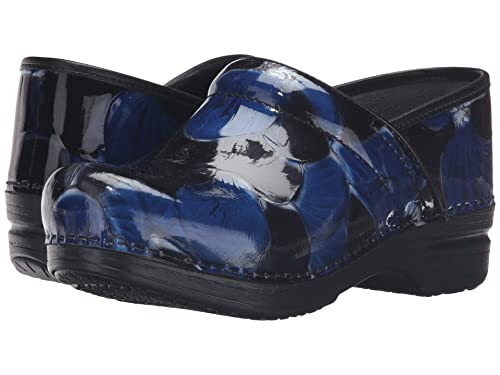 Dansko Women's Pro XP Blue Hibiscus Clog 5.5-6 M US