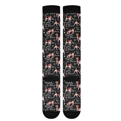 Image of Compression Socks for Women & Men, Knee High Socks for Circulation Medical Running Athletic Nurse Travel