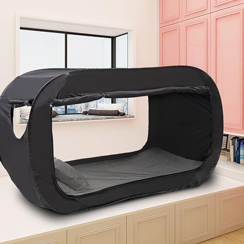 Carpa portátil plegable para 2 personas color negro miniatura 6