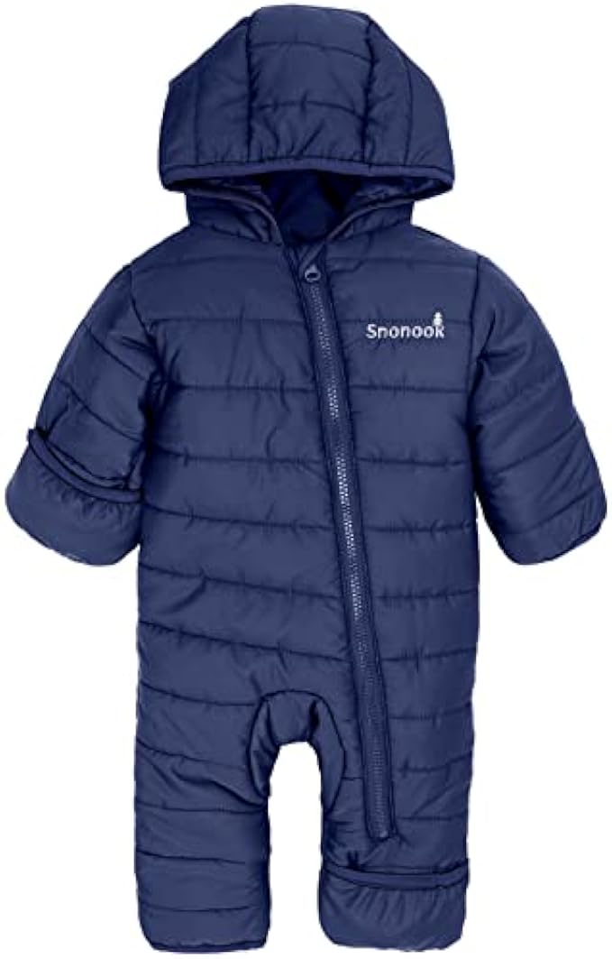 Snonook Baby Boys' & Girls' Insulated Powder Light Waterproof Snowsuit