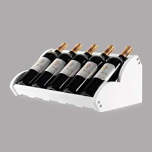 Botellero de Madera Sólida para 5 Botellas miniatura 2