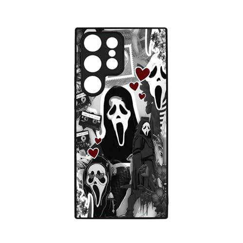 qizjio Horror Anime Phone Case Shockproof Protective Halloween Phone Cover for Samsung Galaxy S23 Ultra