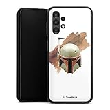 DeinDesign Coque en Silicone Compatible avec Samsung Galaxy A13 4G Étui Silicone Coque Souple Boba Fett Star Wars Produit sous Licence Officielle