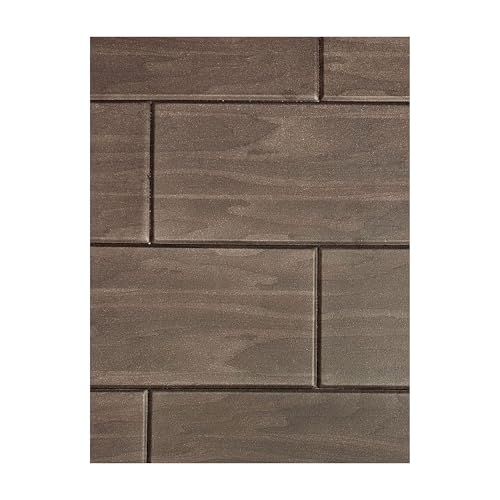 A La Maison Ceilings WP93cb-96 Foam Wood Ceiling Planks 39 in x 6 in, Coffee Brown, Pack of 96 (156 sq.ft/Case)