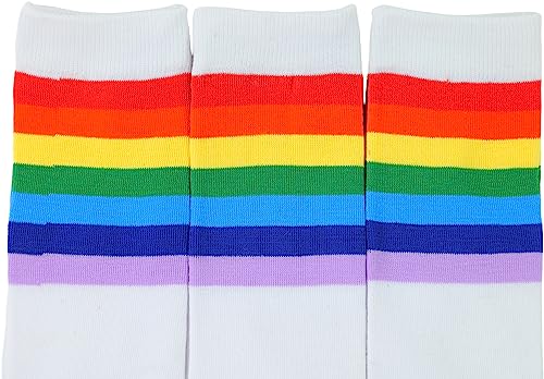 Image of ToBeInStyle Women's Colorful Patterned Design Knee High Socks