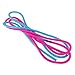 SM SunniMix Gymnastics Arts Props Rainbow Solid Rhythmic Gymnastics Rope Arts Exercise Tools Sports Competition Rope - Type 1