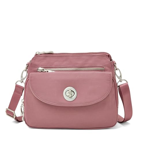 Image of Baggallini Calais Crossbody Bags for Women 10x7 Lightweight Water-Resistant Travel Purse, RFID & Interior Organization