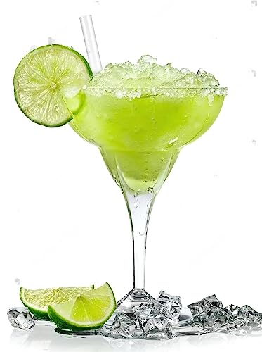 Image of Crystal Clear Margarita Wine Glass for Multi-Purpose use of red & White Wine, Juice,Glass for Any Drinking, Homeware and Tableware Set 295 ML Set of 12, (295 ml, 12)