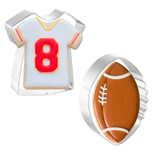 JOB JOL 2-Pc Football Cutter Set