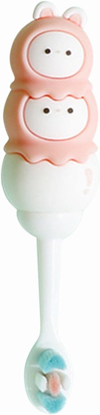 Smile Baby Kids Toothbrush, ultrasoft toothbrush, Extra Microfiber Soft Bristles Toothbrush for 2-7 Years old Children, Boys and Girls (BEAR WHITE) (COOK-Pink) (B0CSXCBBC8) Amazon Price History, Amazon Price Tracker