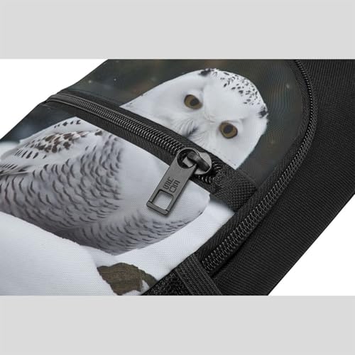 Mochila Sling Backpack Crossbody Negro para Senderismo miniatura 4