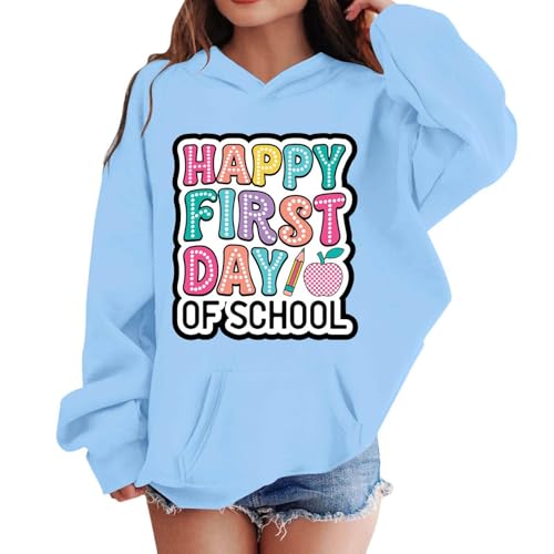 Shirts for Girls Cute Graphic Tees Teen Girl Clothes Preppy Kids Trendy Sweatshirts Hoodie s Crewnecks Hoodies2