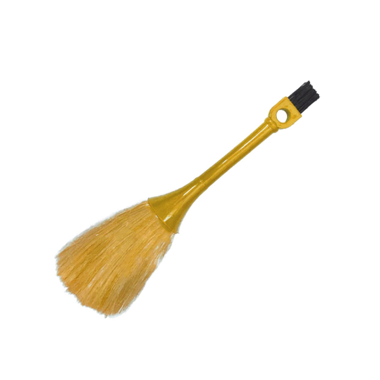 CONGARTENO 2pcs Keyboard Cleaning Brush Yellow Electronic Dust Brush for Home Appliances Computers Keyboards Double-Sided Design for Hard Reach Areas Cleaning Tool for Electronics