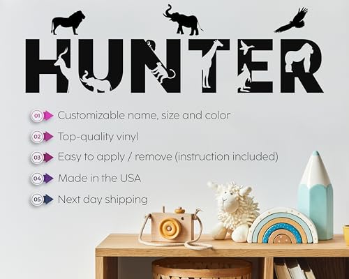 Vinilo Decorativo Safari Personalizado para Pared miniatura 7