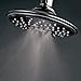 HotelSpa Extra-Large 6-Inch Rain Shower Head for Exceptional Water Coverage! High-Pressure Angle-Adjustable Shower head features Rub-clean Jets, 6 Full Settings and Premium Chrome Finish