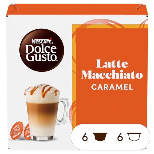 Café Capsules Compatibles Dolce Gusto Latte Macchiato Caramel Nescafe Dolce Gusto La Boîte De 16 Capsules - vue 5