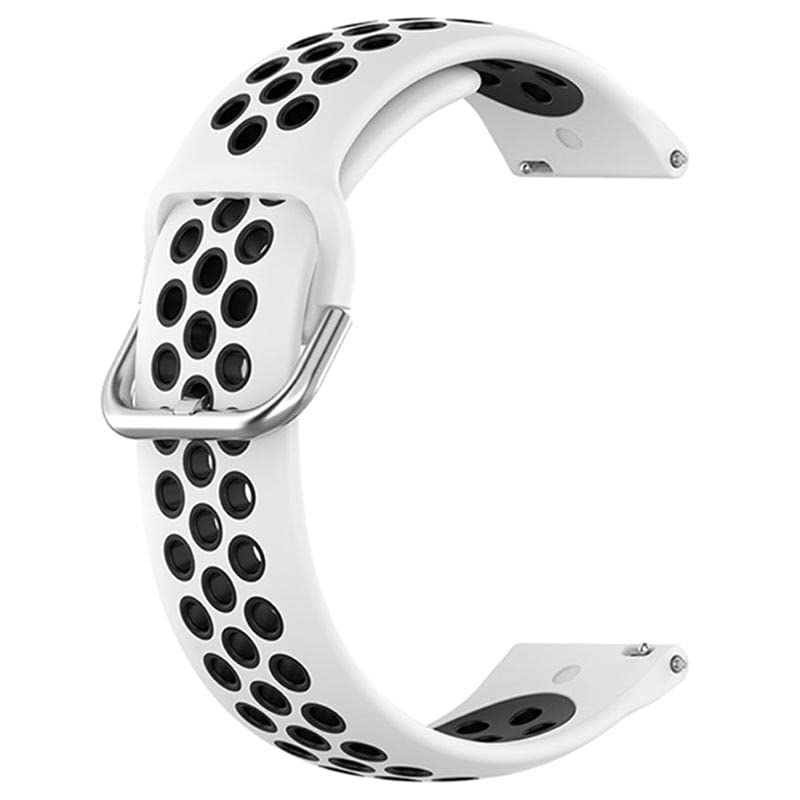 20MM Sports Watch Band Compatible with WITHINGS STEEL HR/SPORT 40MM (BLACK DOT WHITE) (B0BJBZF8CB) Amazon Price History, Amazon Price Tracker